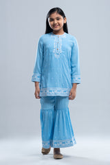 Princess Ethnic Partywear Set (6-8 Years)