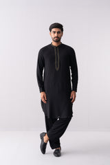 Regular Fit Viscose Semi-Formal Kabli Set