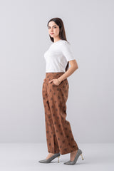 Relaxed Fit Printed Ethnic Pants