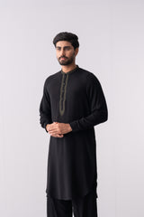 Regular Fit Viscose Semi-Formal Kabli Set
