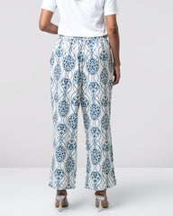 Regular Fit Printed Pant-Mystika