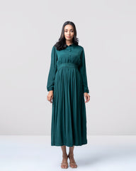 Women's A-line Flare Long Dress