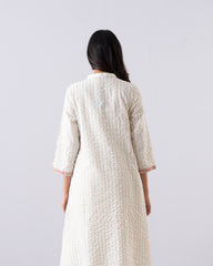 Relaxed Fit Embroidered One-Piece Ethnic Kurta