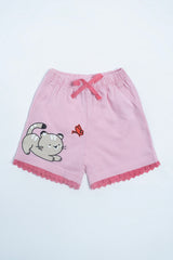 New Born Girls Short Pant (0-6 Months)