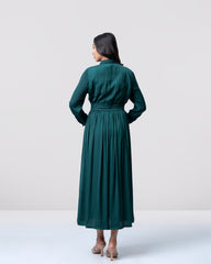 Women's A-line Flare Long Dress