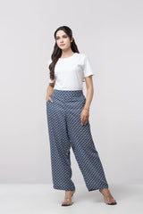 Relaxed Fit Printed Ethnic Pants