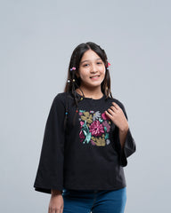 Junior Girls' Knit Fashion Top (10-14 Years)