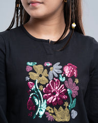 Junior Girls' Knit Fashion Top (10-14 Years)