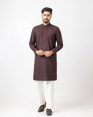 Regular Fit Embroidered Formal Panjabi