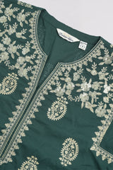 Smart Fit Embroidered Two-Piece Lawn with Organza Dupatta