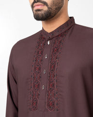 Regular Fit Embroidered Formal Panjabi