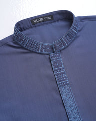 Regular Fit Embroidered Semi-Formal Panjabi