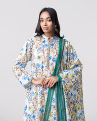 Relaxed Fit Digital Printed Two-Piece Lawn