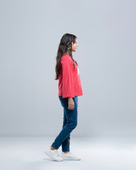 Junior Girls' Knit Fashion Top (10-14 Years)