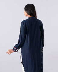 Relaxed Fit Embroidered Ethnic Kurti