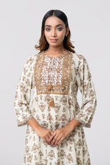 Smart Fit Embroidered Ethnic Kurti