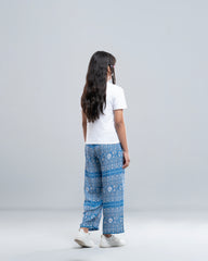 Junior Girls' Viscose Straight-Leg Palazzo (10-14 Years)