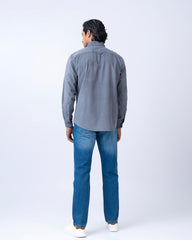 Regular Fit Solid Casual Shirt