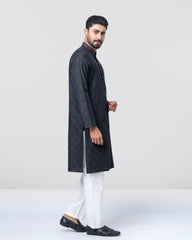 Regular Fit Embroidered Semi-Formal Panjabi