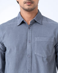 Regular Fit Solid Casual Shirt