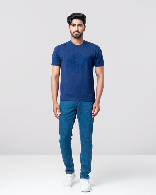 Relaxed Fit Embroidered T-Shirt