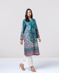 Relaxed Fit Printed Lawn Kurta