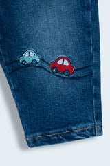 New Born Boys Denim Pant (3-6 Months)