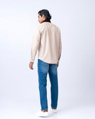 Regular Fit Solid Casual Shirt