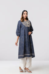 Smart Fit Embroidered Ethnic Kurta