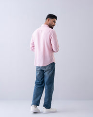Regular Fit Solid Casual Shirt
