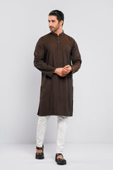 Regular Fit Semi-Formal Jacquard Panjabi