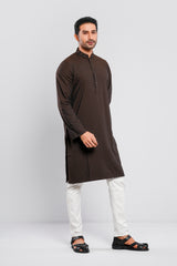 Regular Fit Semi-Formal Jacquard Panjabi