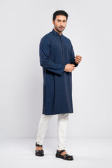 Regular Fit Semi-Formal Jacquard Panjabi