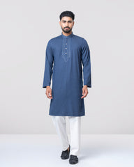 Regular Fit Embroidered Semi-Formal Panjabi