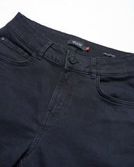 Mid-Waist Bell-Bottom Denim