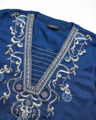 Smart Fit Embroidered Two-Piece Ethnic Set