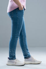 Junior Girls Denim Bottom (10-14 Years)
