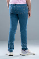 Junior Girls Denim Bottom (10-14 Years)