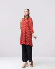 Smart Fit Printed Viscose Ethnic Kurti