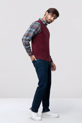 Regular Fit Sweater Vest