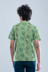 Junior Boys Casual Shirt (10-14 Years) - Marvel