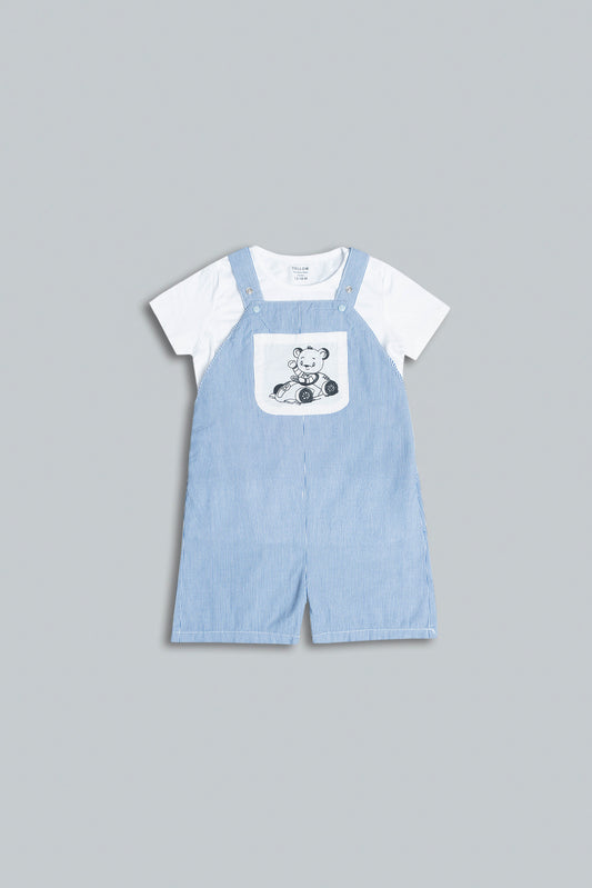New Born Boys Dungaree (0-6 Months)
