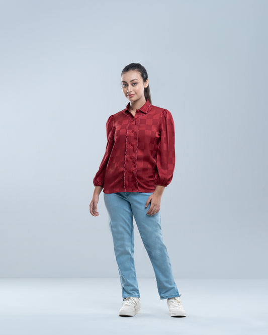 Junior Girls' Fashion Top (10-14 Years)