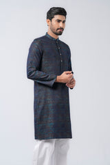Regular Fit Cotton Semi-Formal Panjabi