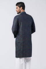 Regular Fit Cotton Semi-Formal Panjabi