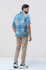 Relaxed Fit Printed Casual Shirt