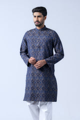Regular Fit Cotton Semi-Formal Panjabi