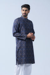 Regular Fit Cotton Semi-Formal Panjabi