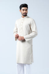Regular Fit Cotton Semi-Formal Panjabi