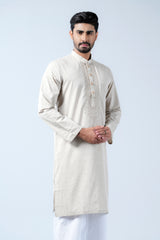 Regular Fit Cotton Semi-Formal Panjabi